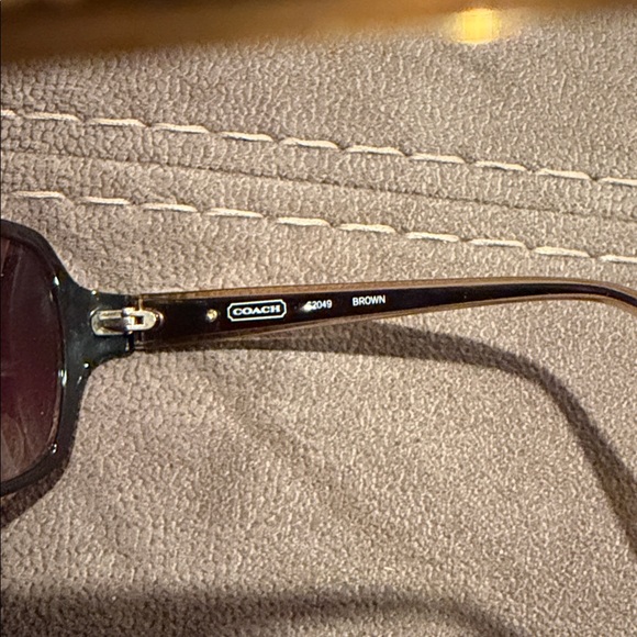 Women’s Coach Dark Brown Designer Sunglasses S2049 - Picture 4 of 4